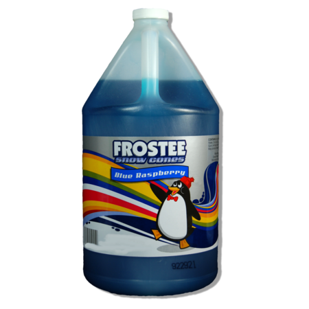 FROSTEE Snow Cone Syrup Blue Raspberry 1 gal., PK4 15044